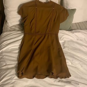 70s inspired mini dress